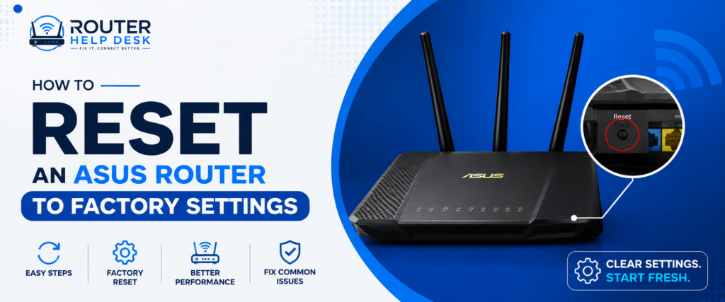 How to Reset an ASUS Router to Factory Settings